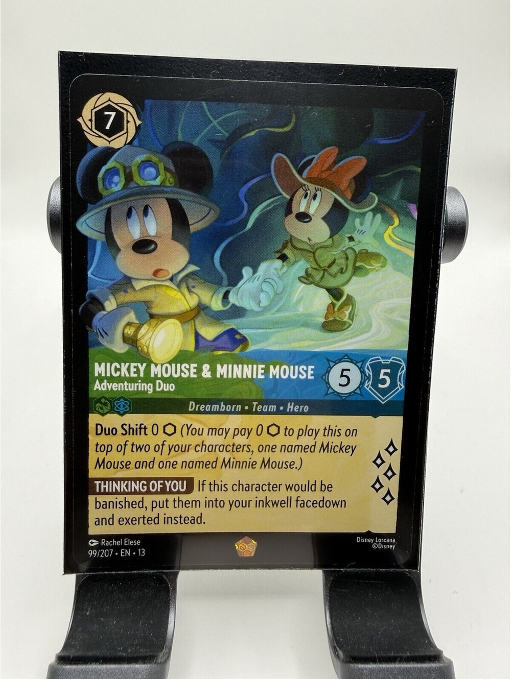 Mickey Mouse & Minnie Mouse - Adventuring Duo [Lorcana TCG 13 - 99/207] Normal